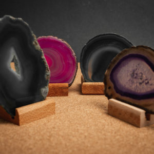 Crystal Agate Candle Holder